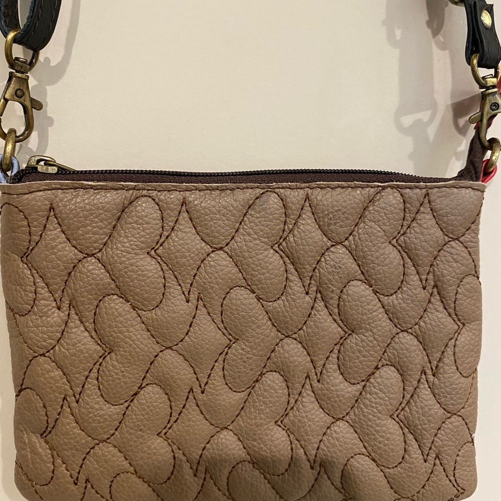Elegant Tan Quilted Leather Bag